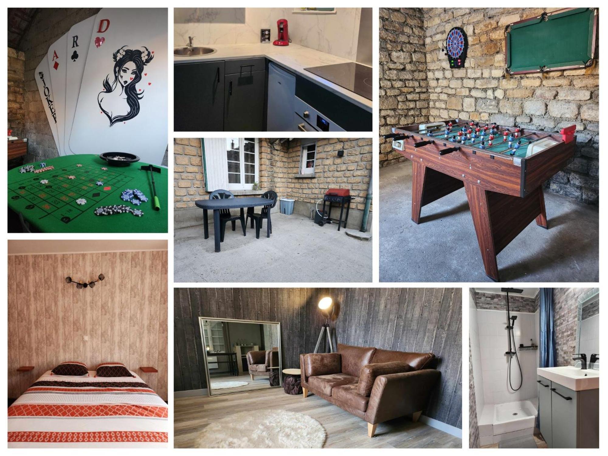 Logement Cocooning 2-4 Personnes Avec Salle De Jeux Chemery-Chehery 외부 사진
